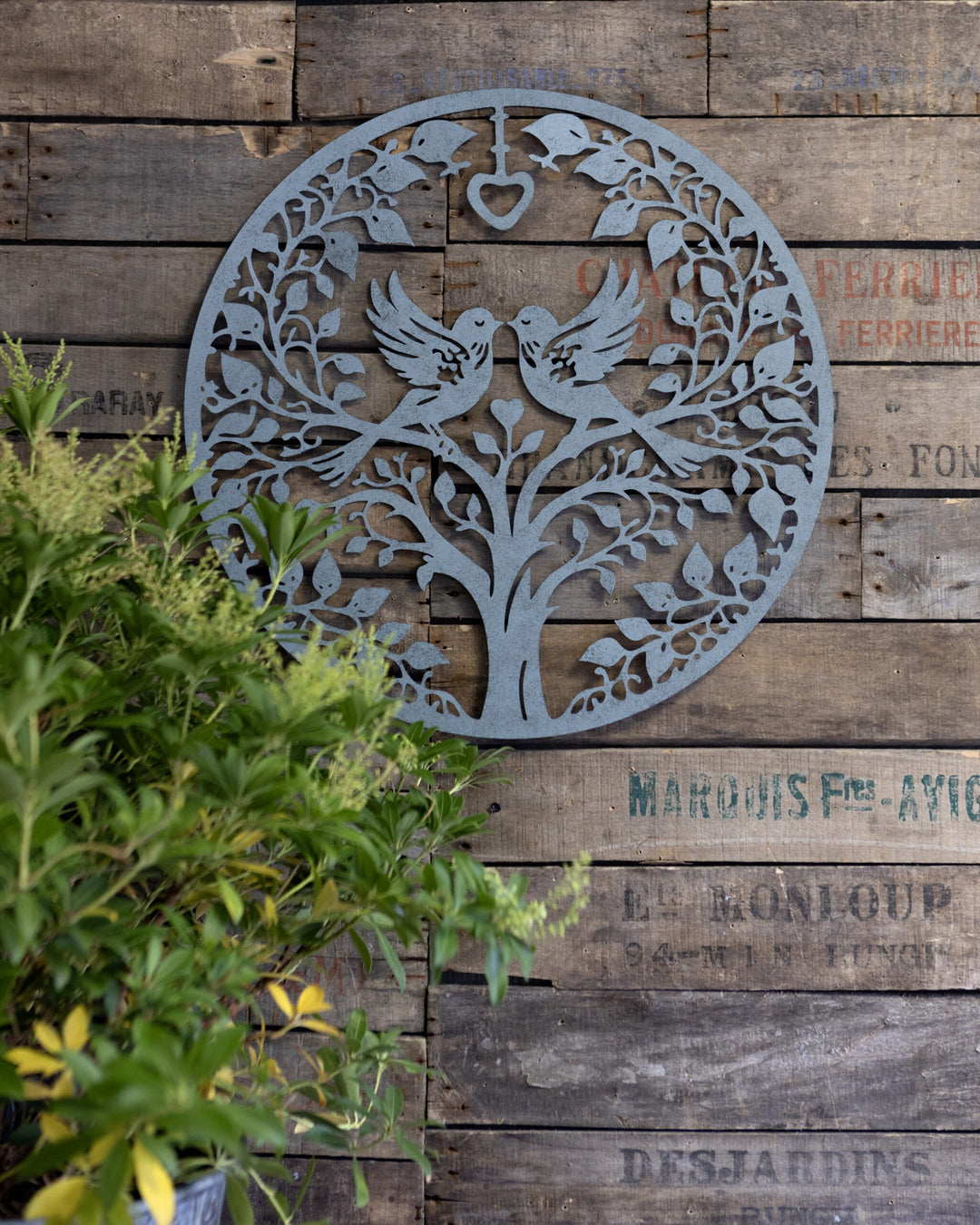 Kissing Doves Plaque