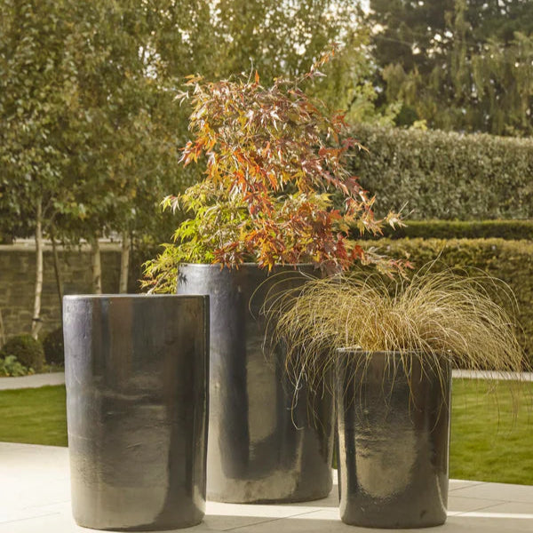 Marga Pot Ø40cm x H60cm Black