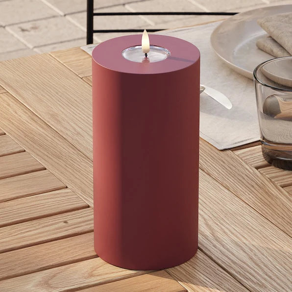 Bordeaux LED Candle 10 x 20 cm (PR)