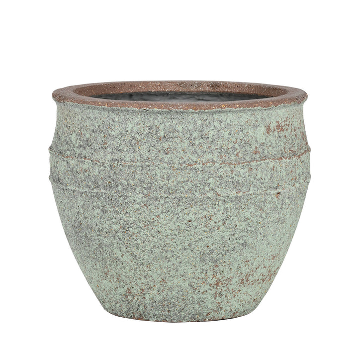 Pottery Pots Athena Planter Rustic Green