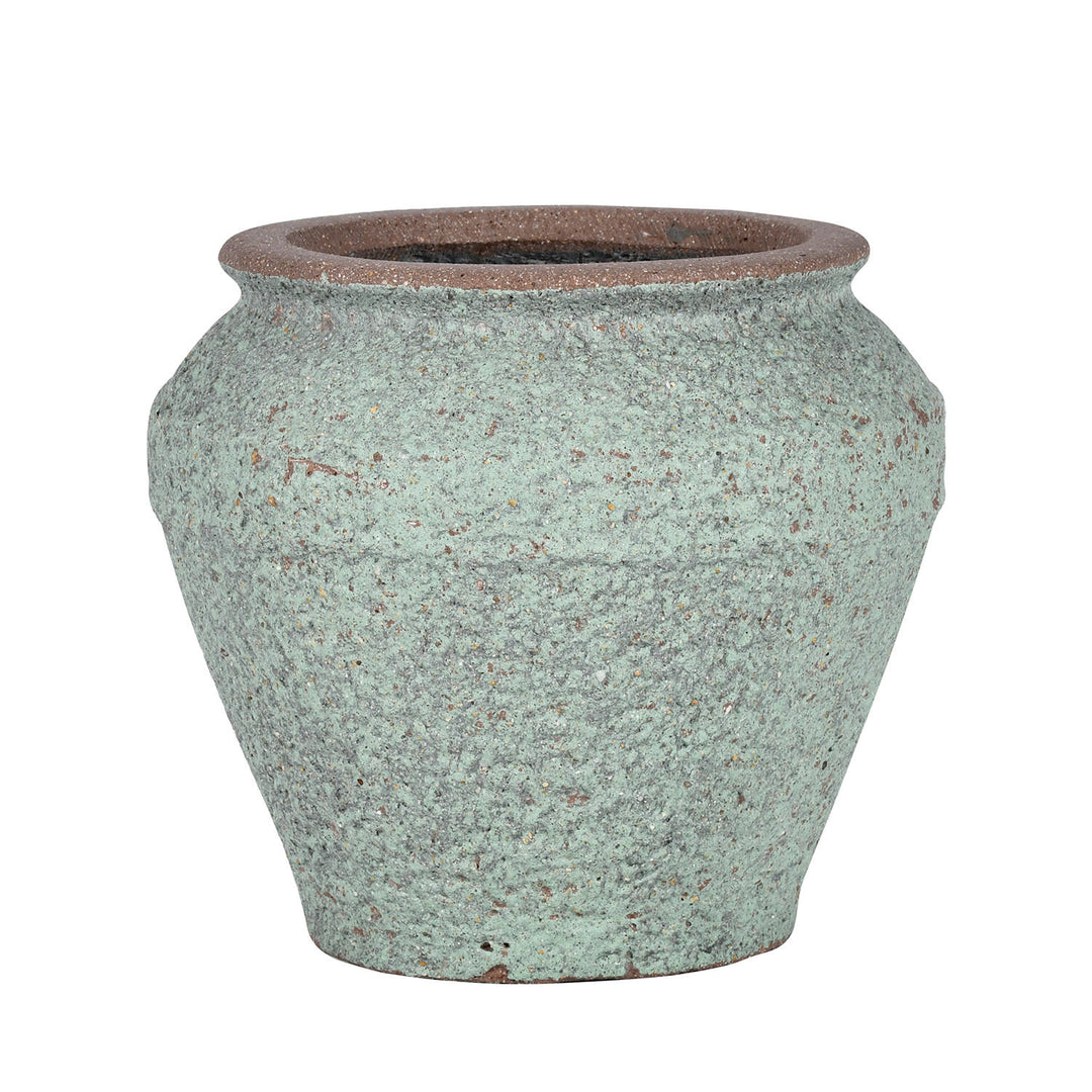 Pottery Pots Eros Planter Rustic Green