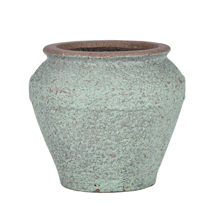Pottery Pots Eros Planter Rustic Green