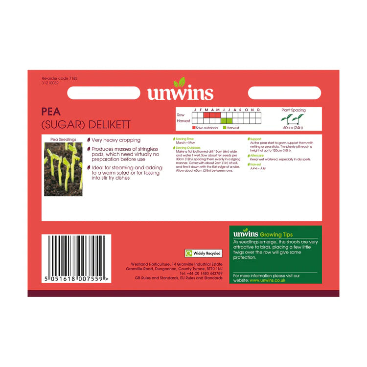 Pea (Sugar) Delikett