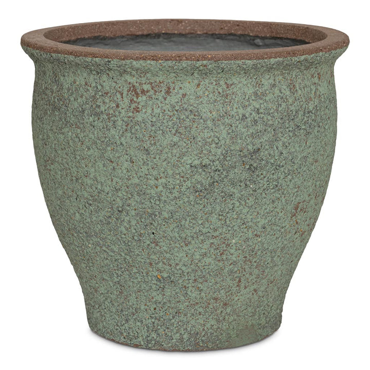 Pottery Pots Poseidon Planter Rustic Green