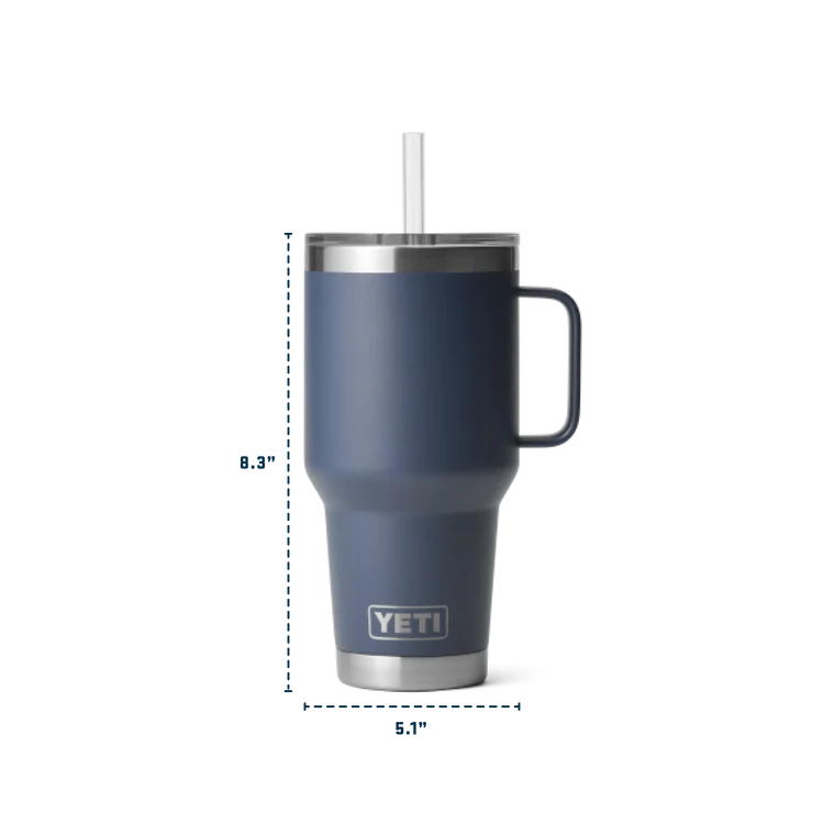 YETI RAMBLER 35 OZ STRAW MUG CHERRY BLOSSOM