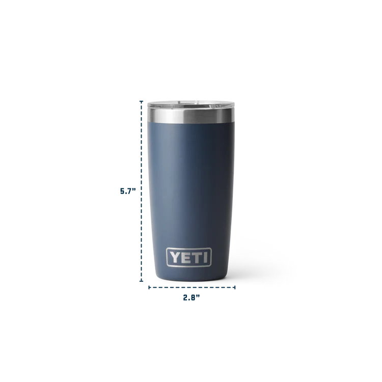 YETI RAMBLER 10 OZ TUMBLER BLACK FOREST GREEN