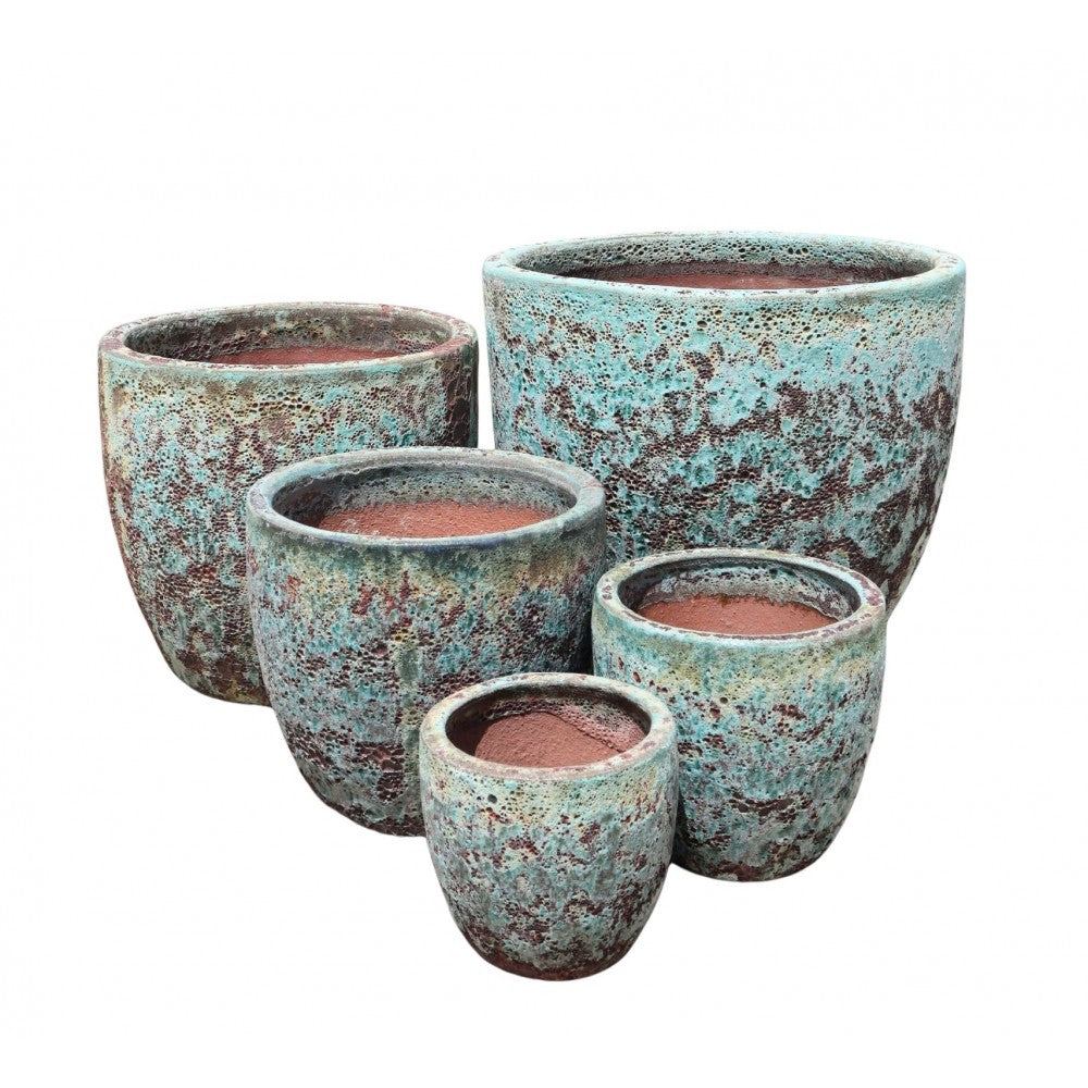 ATLANTIS MAYA PLANTER GREEN Ø48 H40