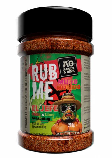Angus & Oink El Jefe Chilli x Lime (200g BBQ Seasoning)