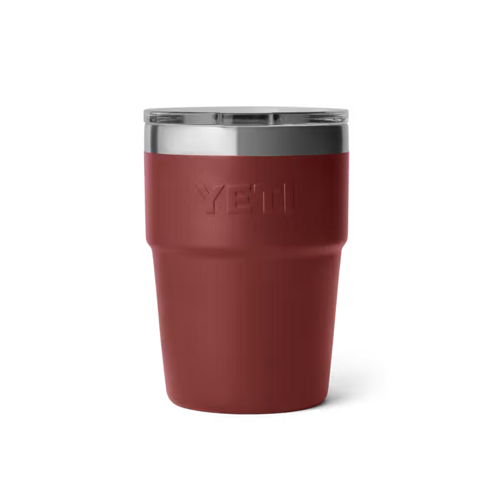 YETI RAMBLER 16 OZ STACKABLE CUP MS STAG RED