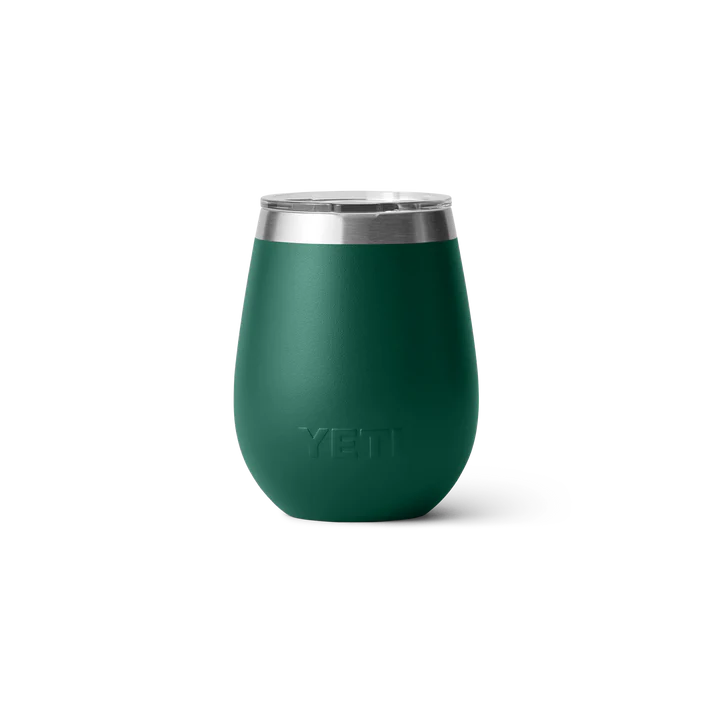 YETI RAMBLER 10 OZ WINE TUMBLER 2.0 BLACK FOREST GREEN