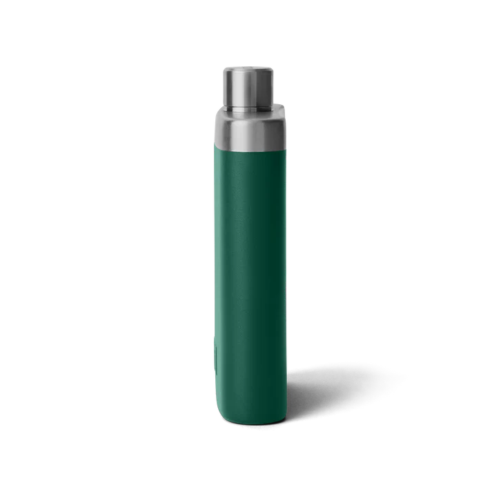 YETI RAMBLER FLASK BLACK FOREST GREEN