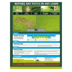 Gro-Sure Smart Patch Repair Display - Lawn Care - Windyridge Garden Centre