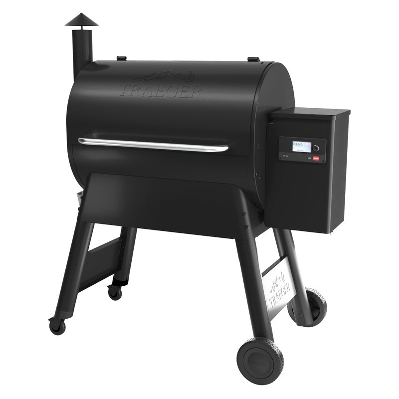 Traeger Pro 780 Grill showing hopper side view