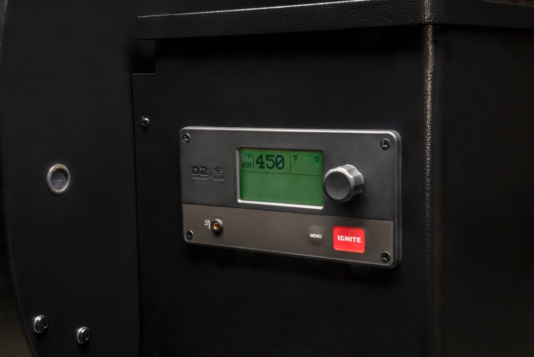 Traeger Pro D2 780 temperature control view.