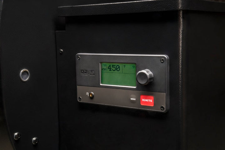 Traeger Pro D2 780 temperature control view.