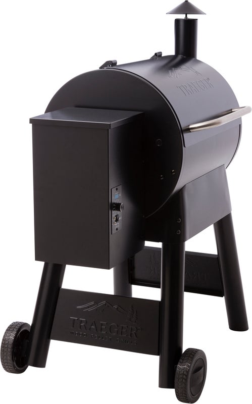 Hopper side view of the Traeger Pro 22