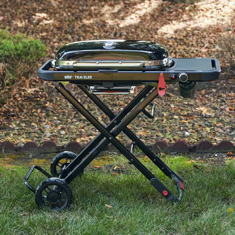 Weber Traveler Portable Gas Barbecue (New 2026 Model)