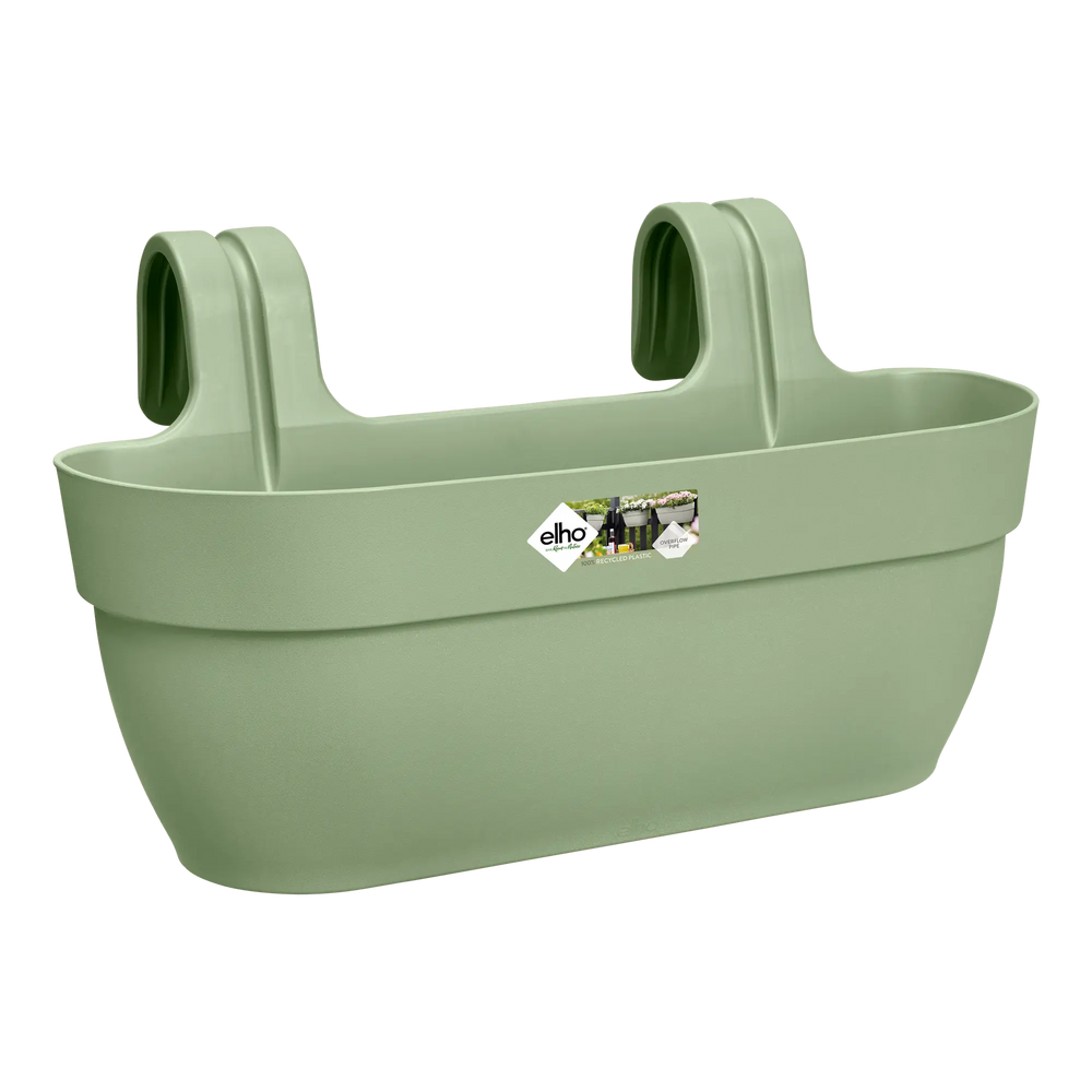 Elho Vibia Campana Easy Hanger Trough Pistachio Green