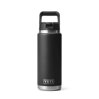 Yeti Rambler 26 Oz Straw Bottle Black