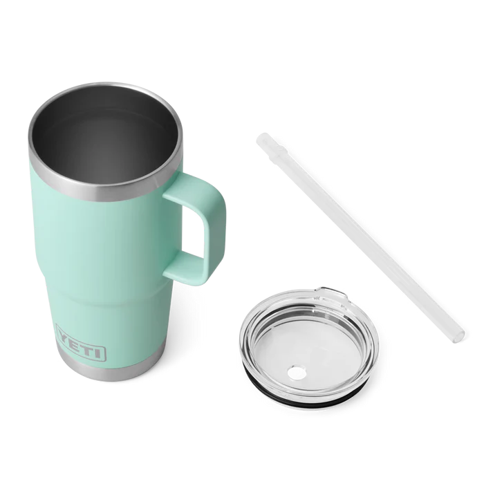 Yeti Rambler 25 OZ (739 ML) Straw Mug Seafoam