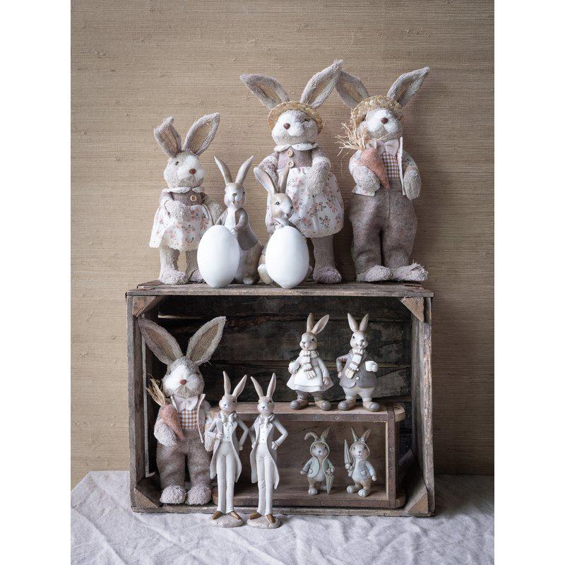 Rabbit Mix Brown 18X23Cm - Easter - Windyridge Garden Centre