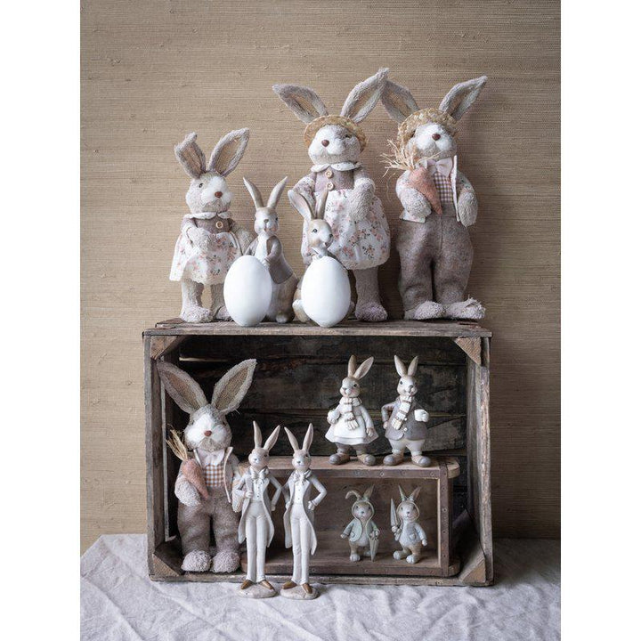 Rabbit Mix Brown 18X23Cm - Easter - Windyridge Garden Centre