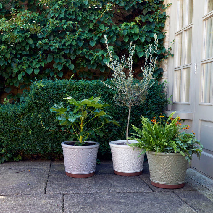 32CM WMORRISV POT CREAM