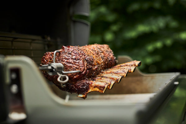 Weber Rotisserie on Weber Genesis