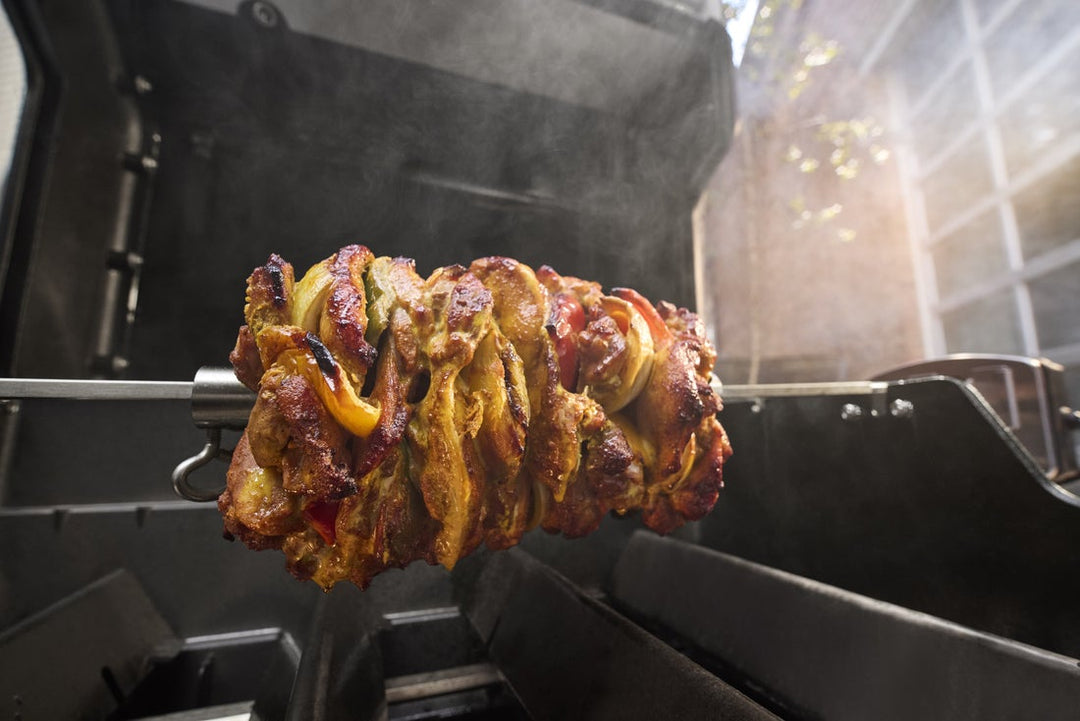 Meat Cooking  on Weber Spirit E-310 BBQ