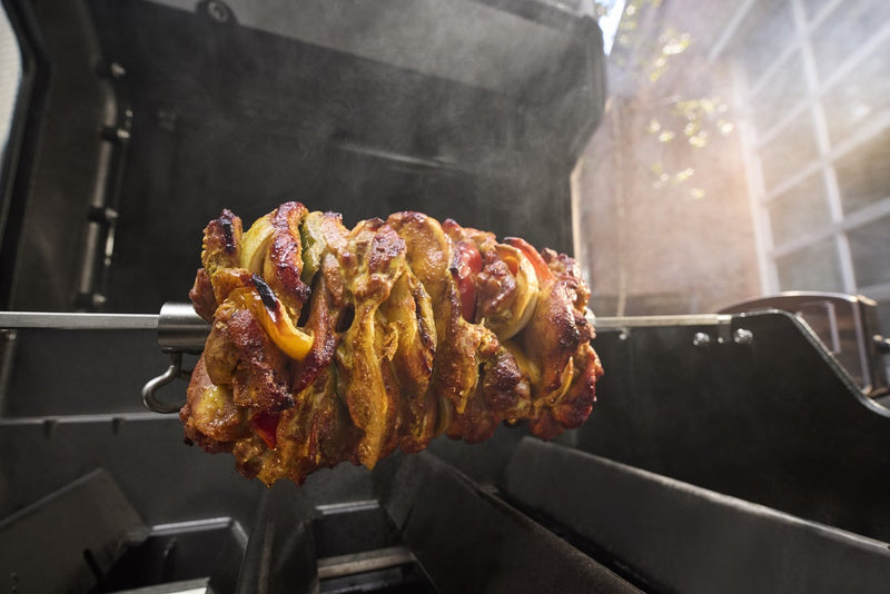 Meat Cooking  on Weber Spirit E-310 BBQ