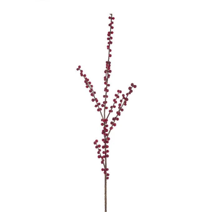 Ilex Berry Spray 94cm
