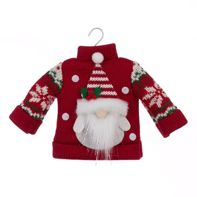 Knitted Santa Jumper Hanger 27