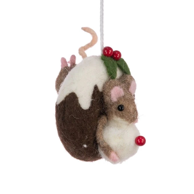 FELT Mouse In Pudding Donut