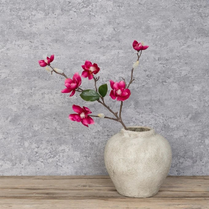 Magnolia Spray Deep pink 63cm
