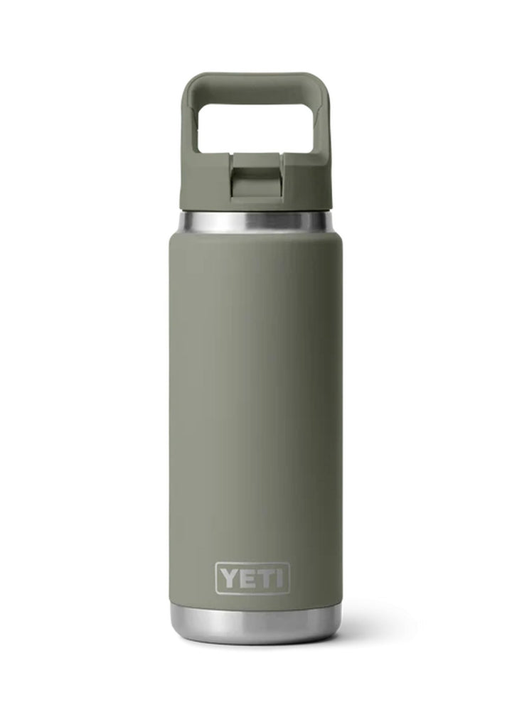 YETI RAMBLER 26 OZ COLOUR STRAW BOTTLE PAMPA GREEN