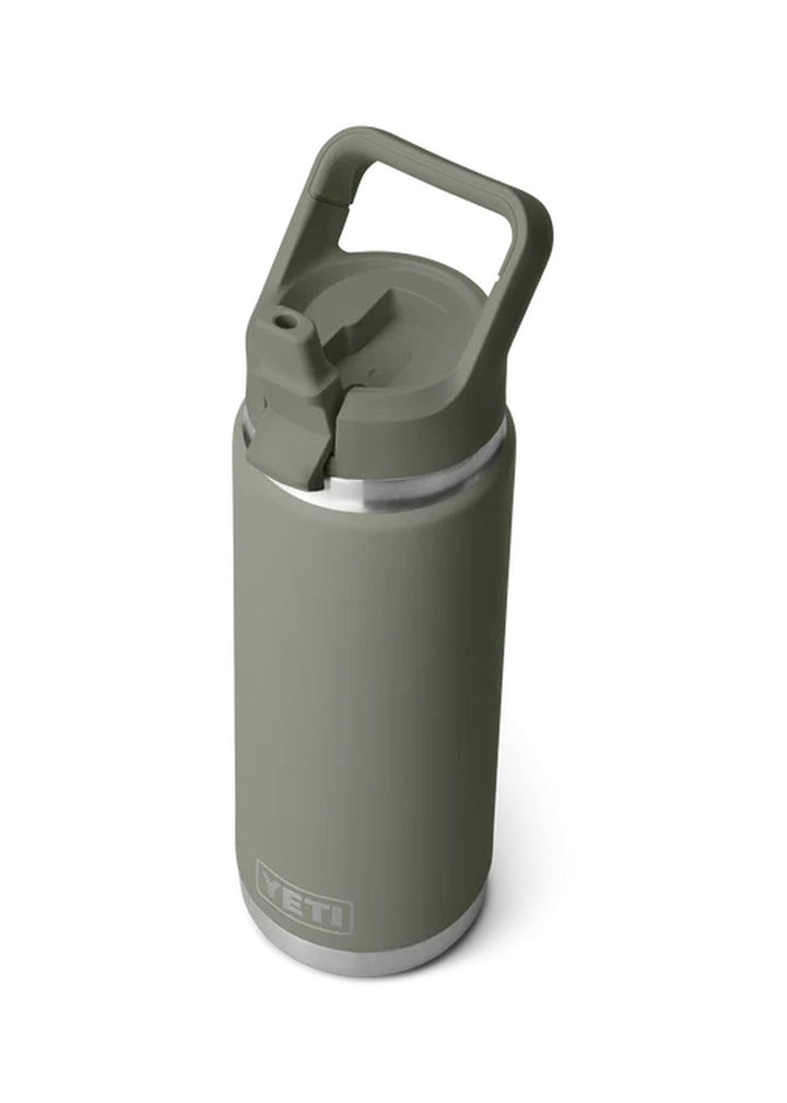 YETI RAMBLER 26 OZ COLOUR STRAW BOTTLE PAMPA GREEN