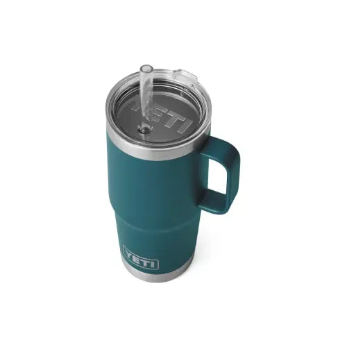 Yeti Rambler 25 OZ (739 ML) Straw Mug Agave Teal