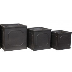 Fibreclay Square Frame Planter Ø32X32X32