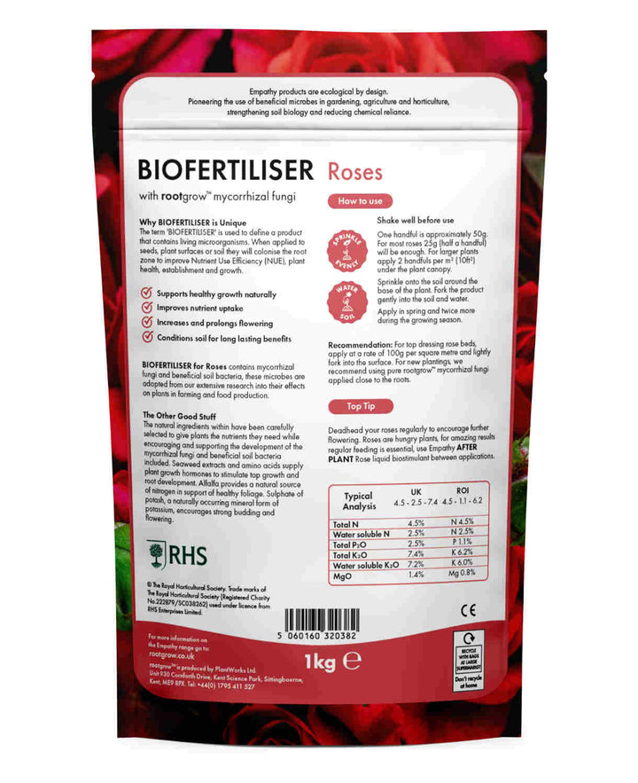 Empathy Biofertiliser for Roses