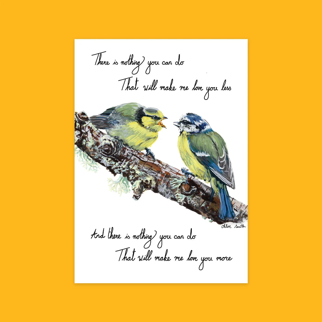 JNC card Blue Tits
