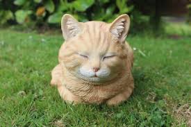 Rl Dreaming Cat Ginger D - Ornaments - Windyridge Garden Centre