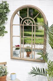Rounded Arch Window Mirror - Outdoor Living - Windyridge Garden Centre