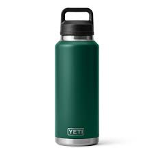 Rambler 46 Oz Bottle Chug - Black Forest Green