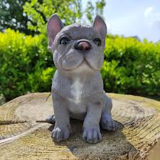Rl Blue French Bulldog A - Ornaments - Windyridge Garden Centre