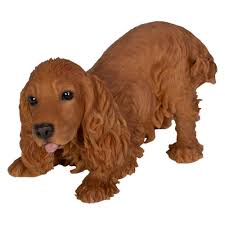 Active Pups Golden Red Cocker Spaniel D - Ornaments - Windyridge Garden Centre