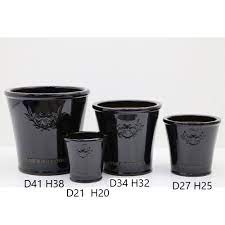 Black Bee Botanic Planter D34H32