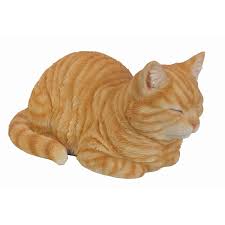 Rl Dreaming Cat Ginger D - Ornaments - Windyridge Garden Centre