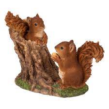 Playful Red Squirrels B