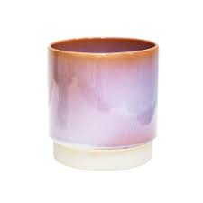 Copenhagen Two Tone Pink Planter H19.5cm D18.5cm