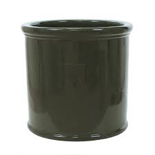 RHS Wisley 2 Cylinder Dark Green Ø24cm